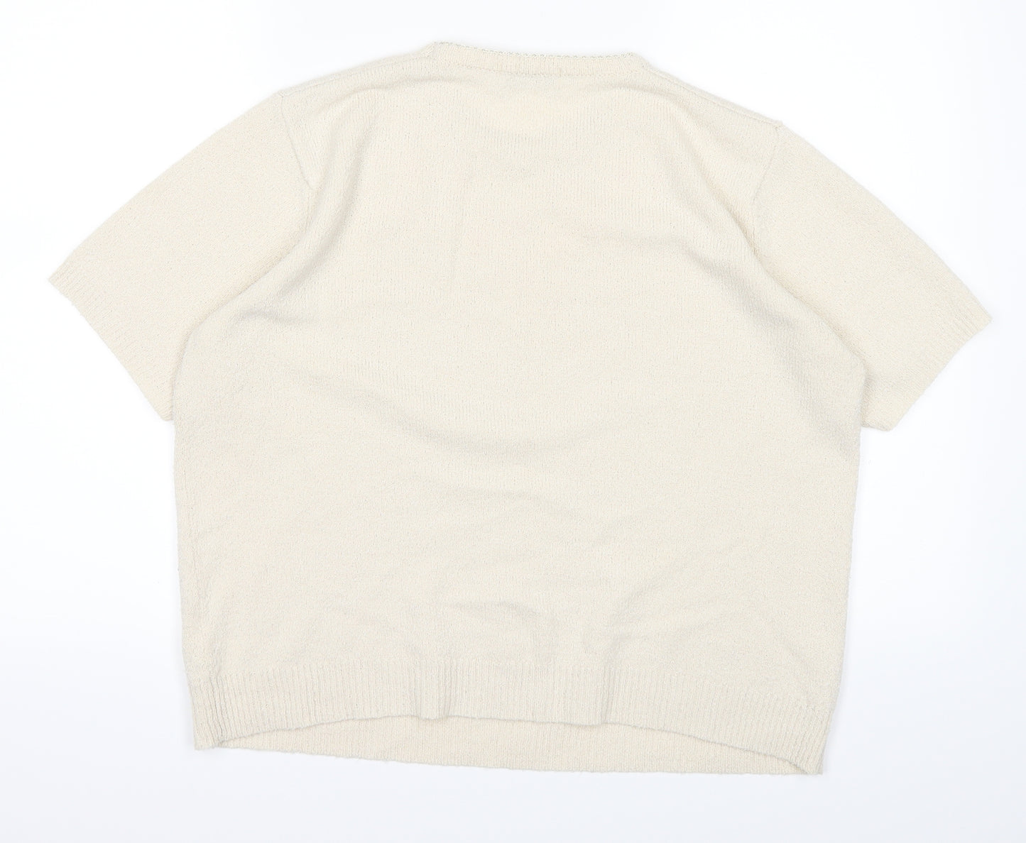 Berkertex Womens White   Pullover Jumper Size 14