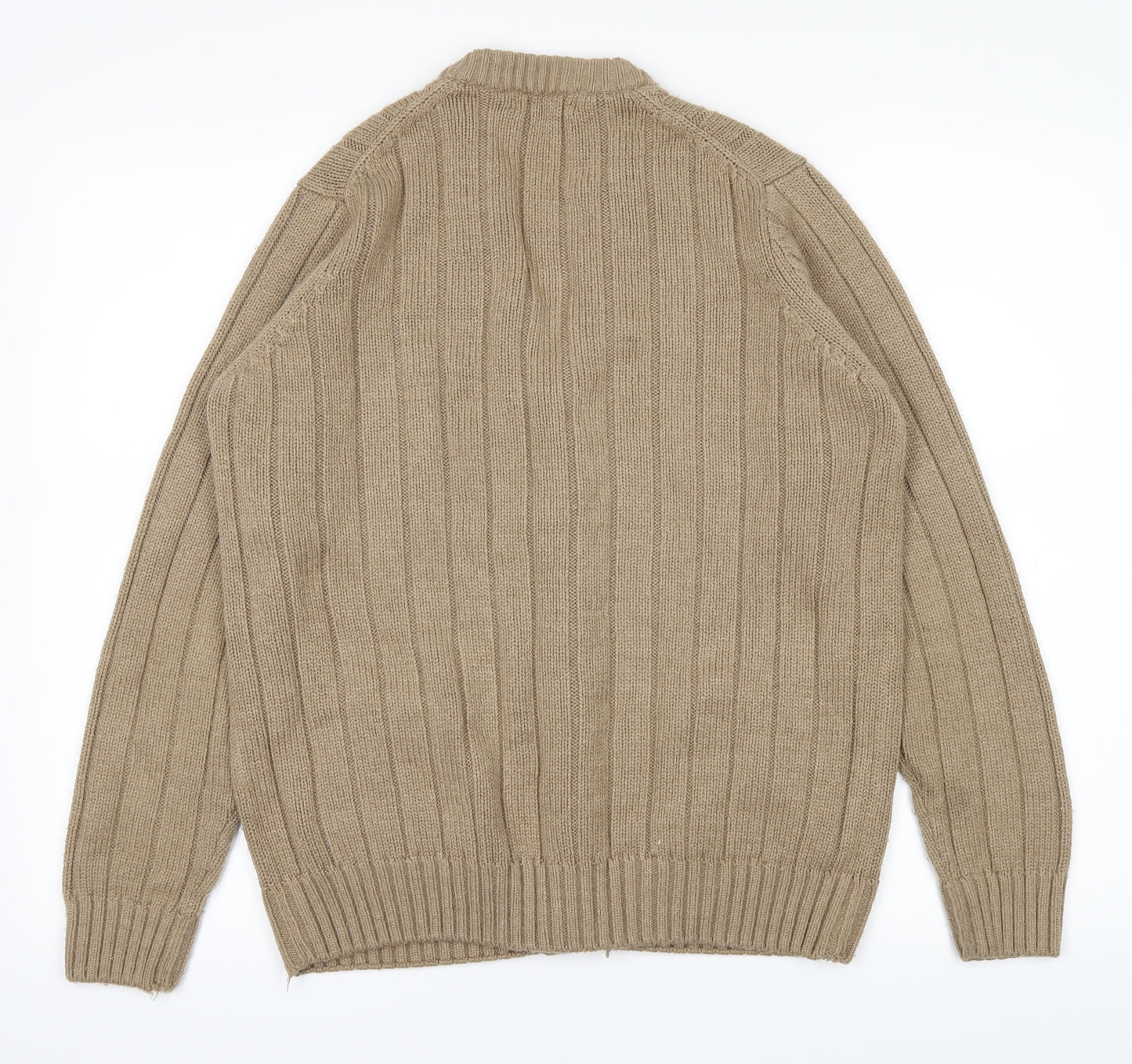 EWM Womens Brown   Cardigan Jumper Size S
