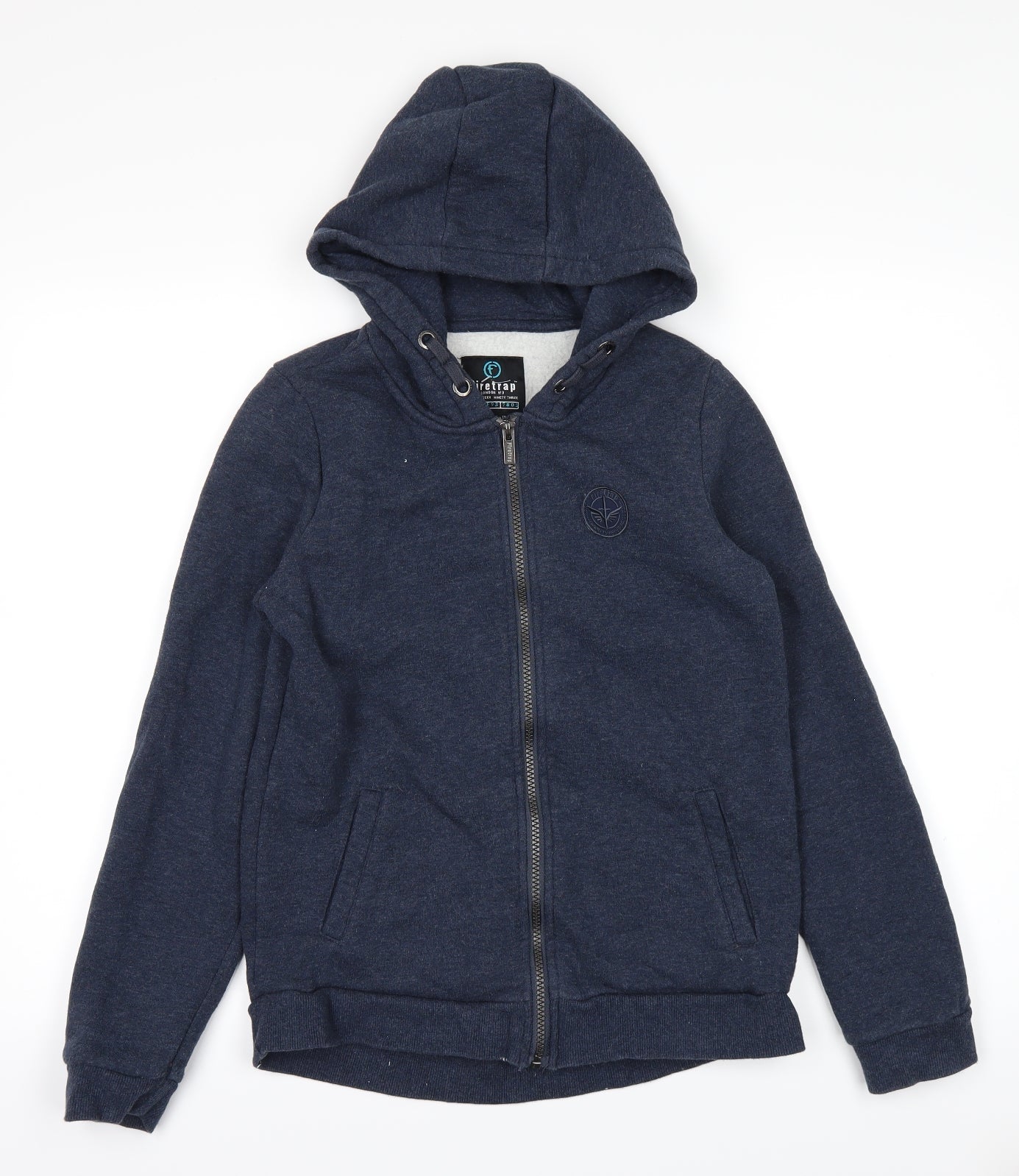 Firetrap Boys Blue   Full Zip Hoodie Size 13 Years