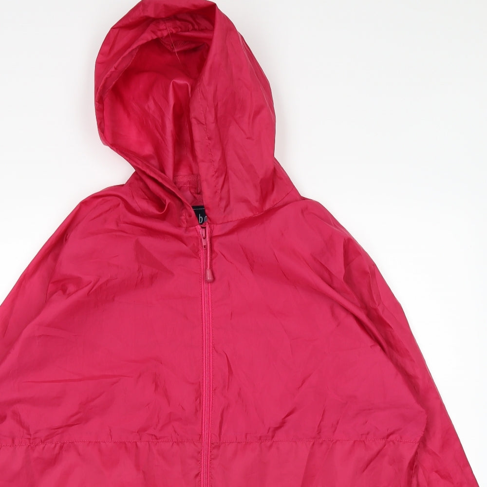 Embargo Womens Red   Windbreaker Coat Size 12