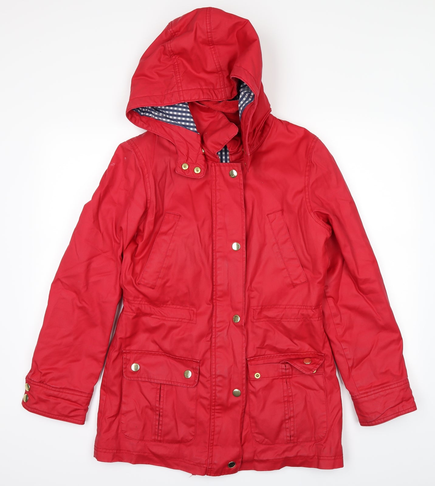 F&F Womens Red   Rain Coat Coat Size 10
