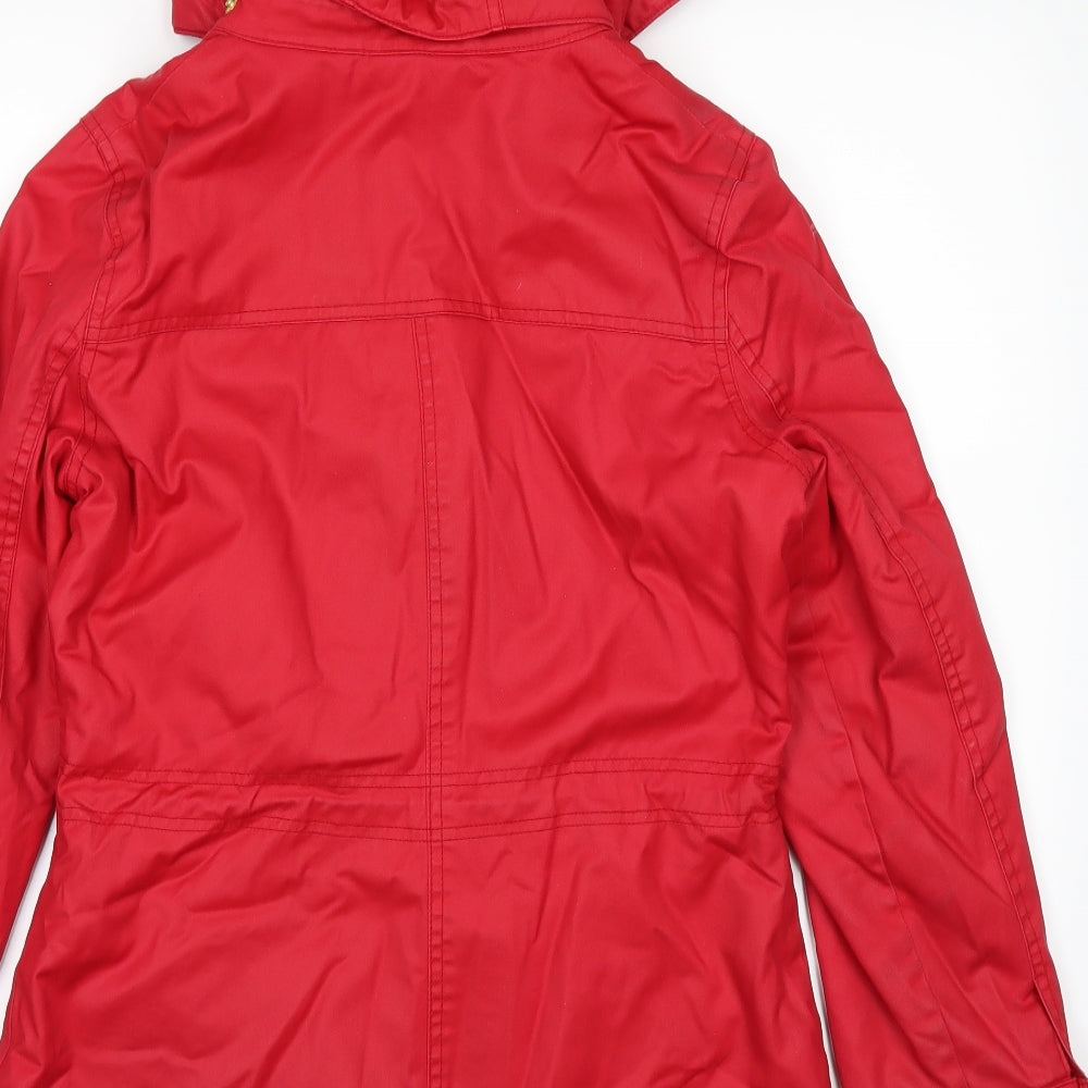 F&F Womens Red   Rain Coat Coat Size 10