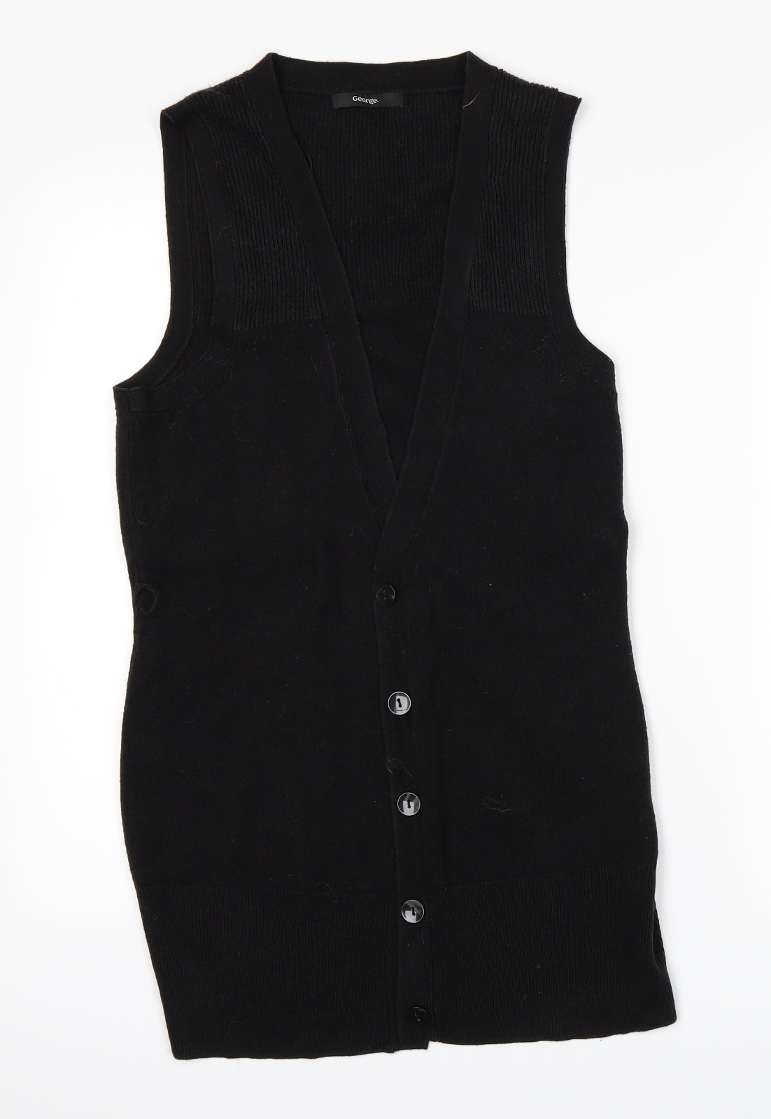 George Womens Black   Cardigan Jumper Size 12