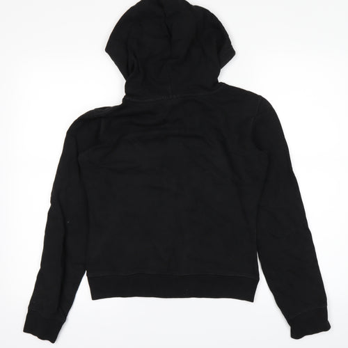 pepe Girls Black   Full Zip Hoodie Size L