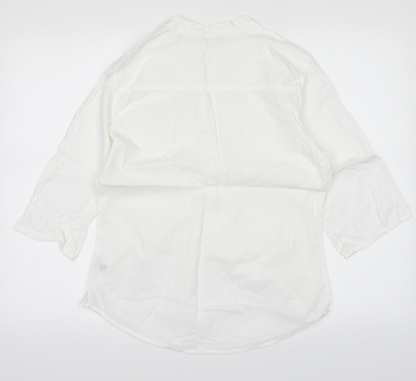 Marks and Spencer Womens White   Basic T-Shirt Size 14