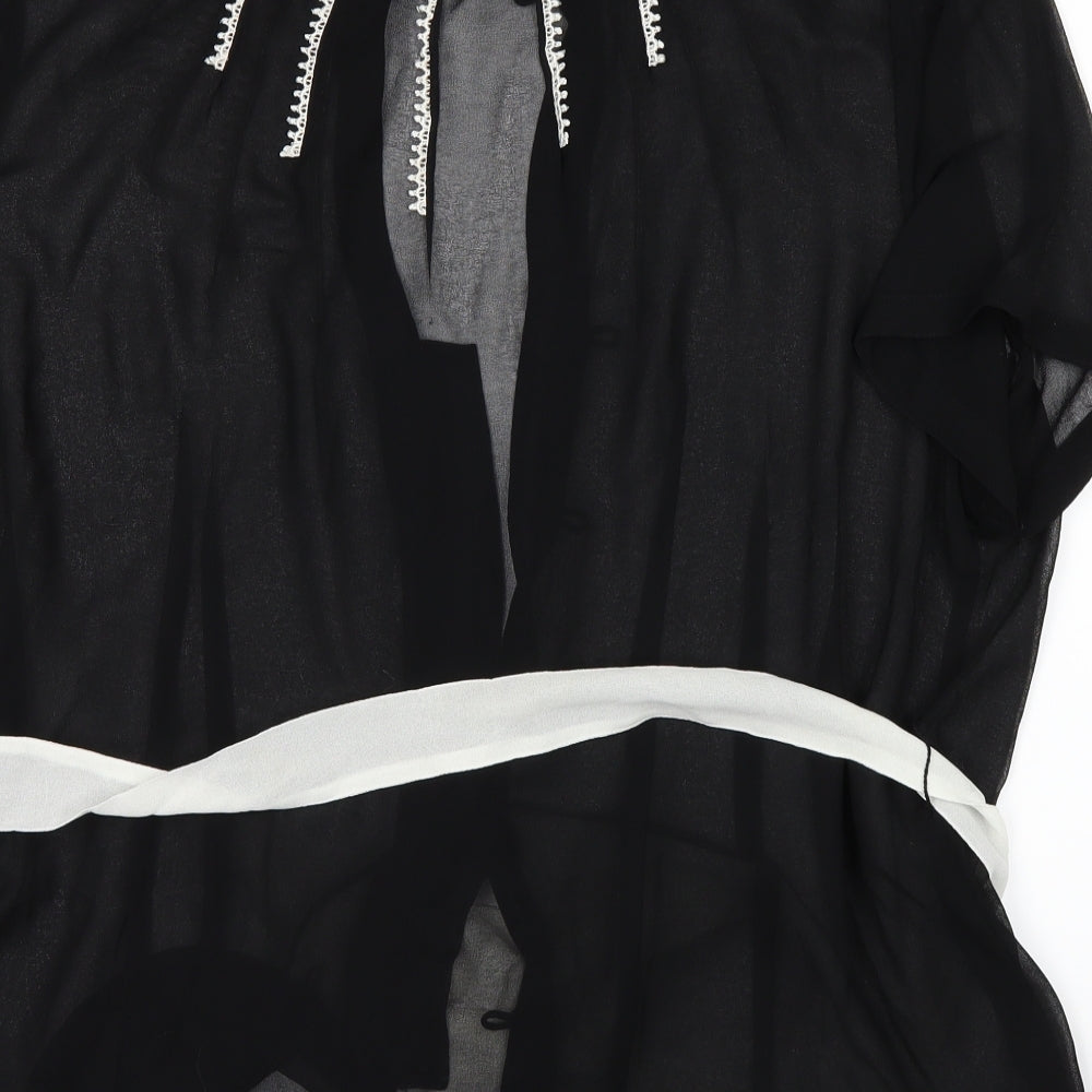 Joanna Womens Black   Cardigan Jumper Size 24