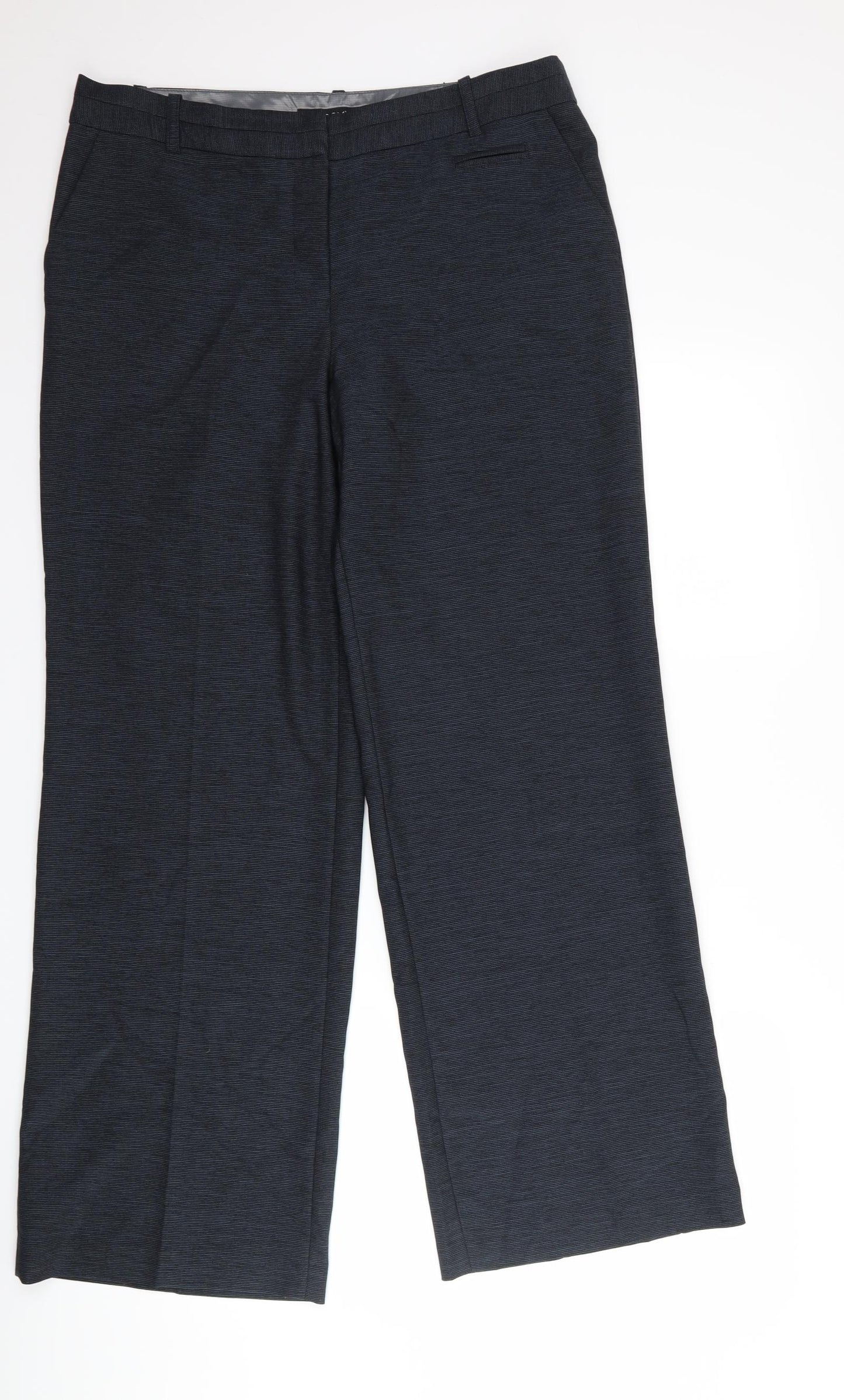 NEXT Womens Blue   Trousers  Size 14 L30 in