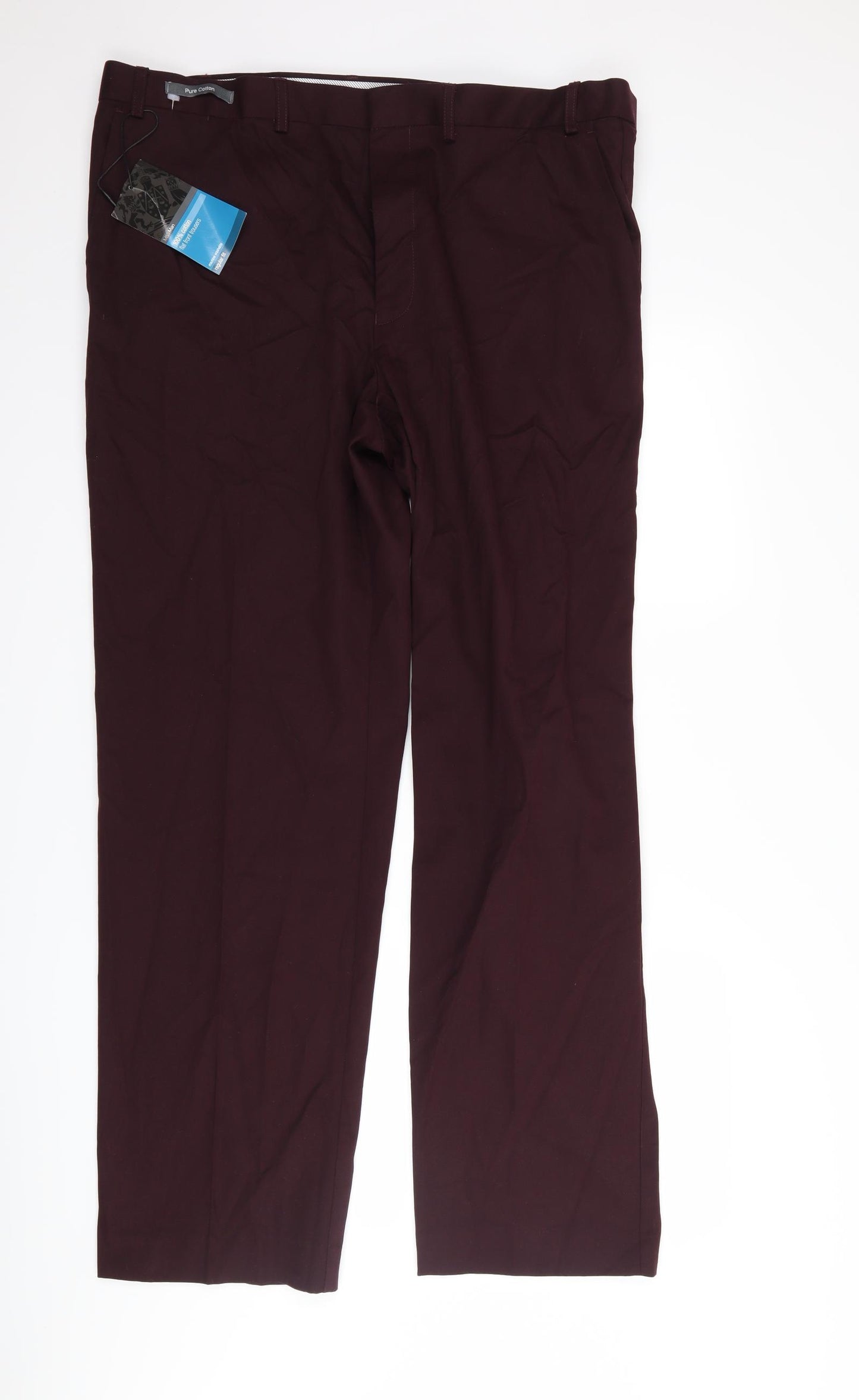 Marks and Spencer Mens Purple   Trousers  Size 40 L33 in