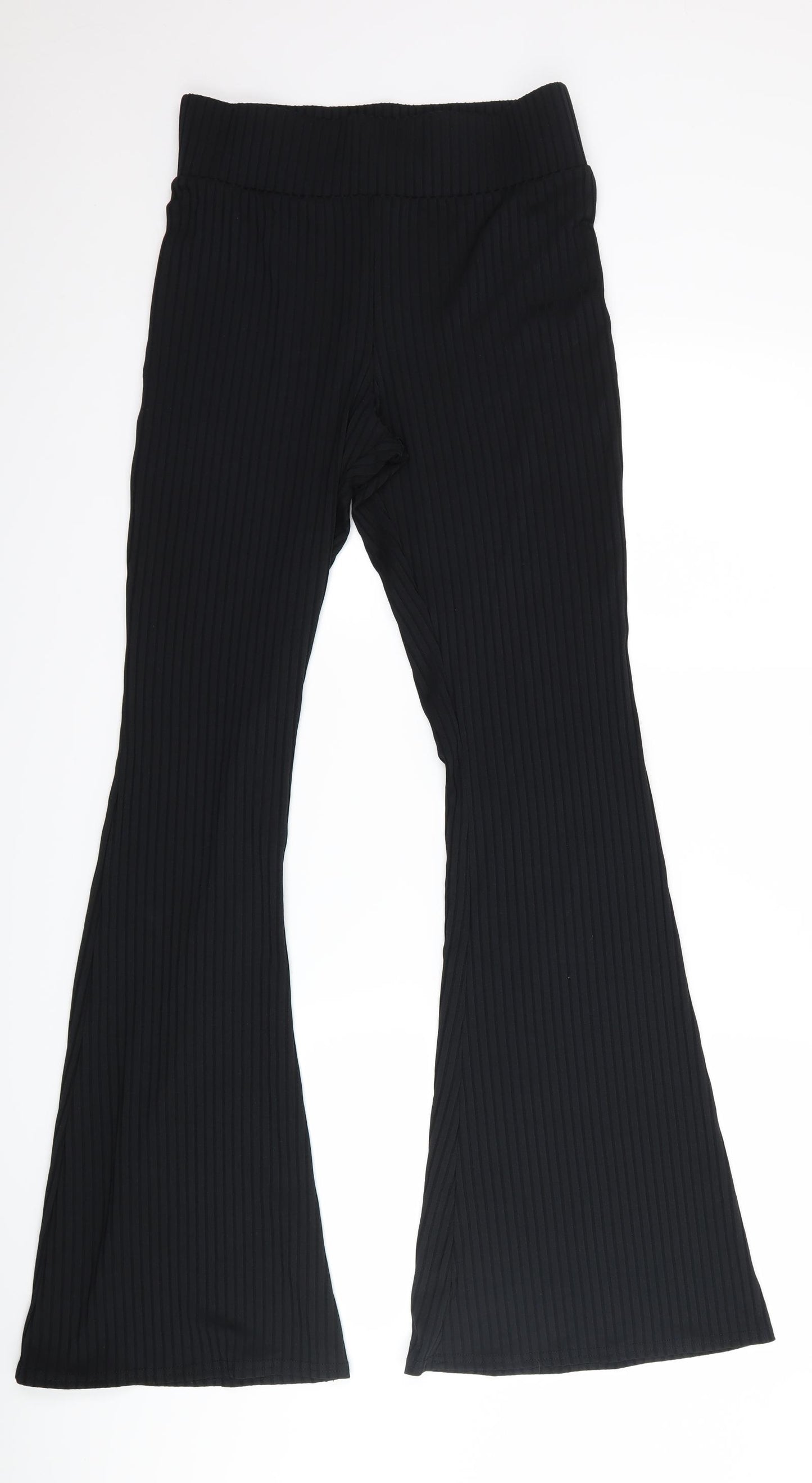 New Look Womens Black   Trousers  Size 12 L32 in