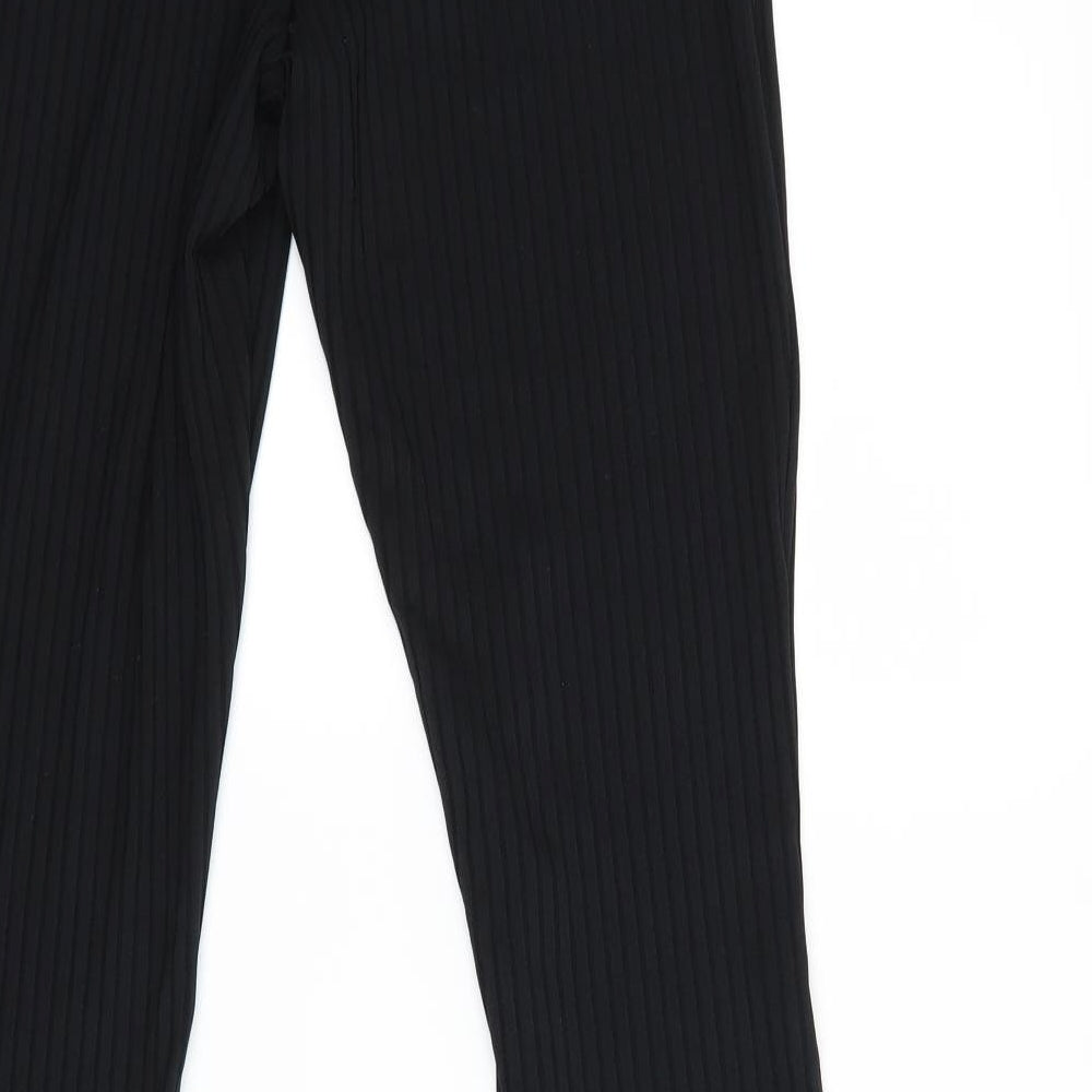 New Look Womens Black   Trousers  Size 12 L32 in
