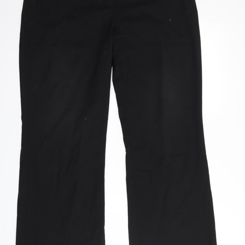 NEXT Womens Black   Trousers  Size 14 L30 in