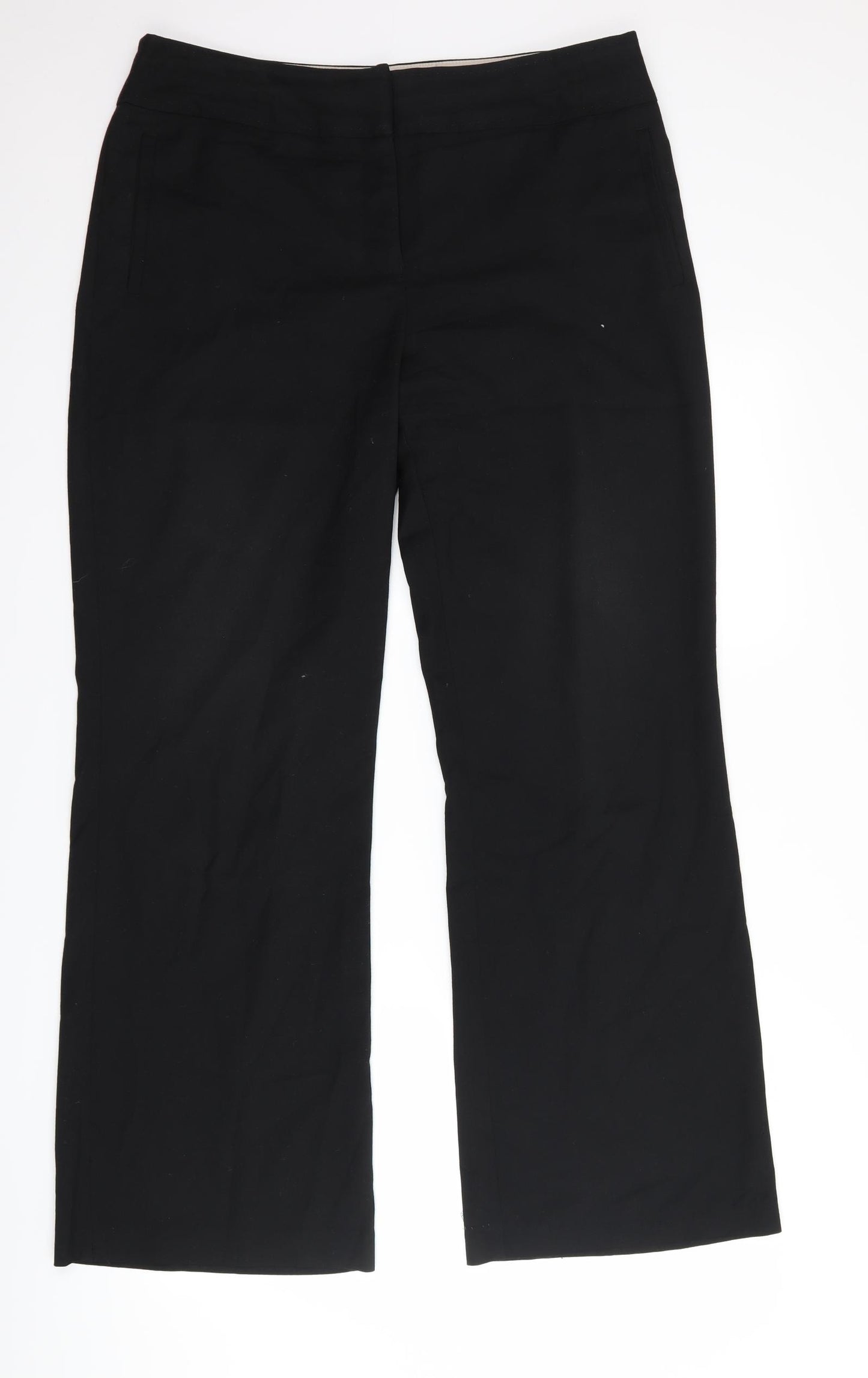 NEXT Womens Black   Trousers  Size 14 L30 in