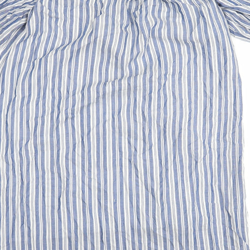 Max Studio Womens Blue Striped  Shift  Size S