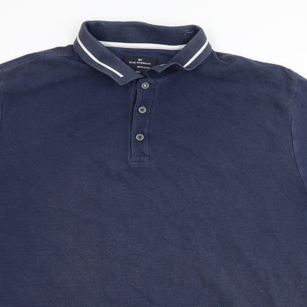 Marks and Spencer Mens Blue    Polo Size 2XL