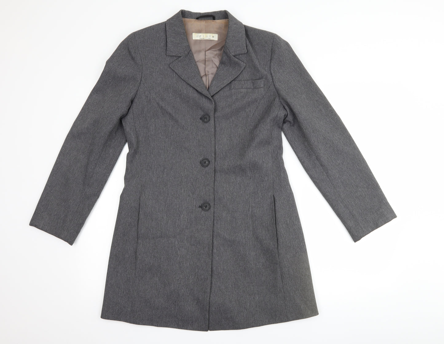ariale Womens Grey   Jacket Suit Jacket Size 16