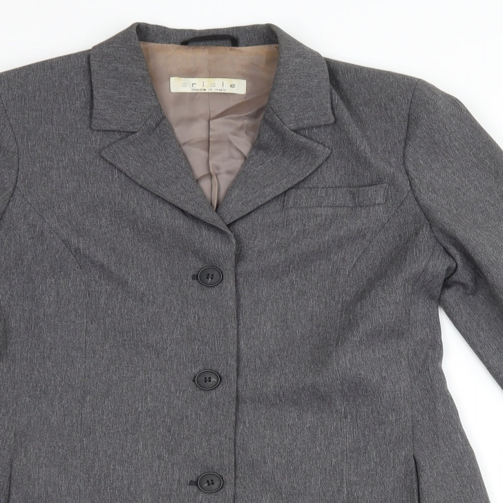 ariale Womens Grey   Jacket Suit Jacket Size 16