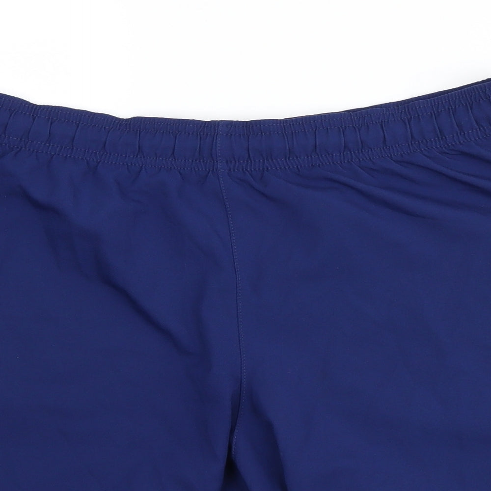 Nike Mens Blue   Sweat Shorts Size L - Barcelona FC