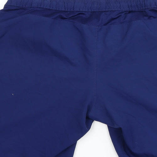 Nike Mens Blue   Sweat Shorts Size L - Barcelona FC