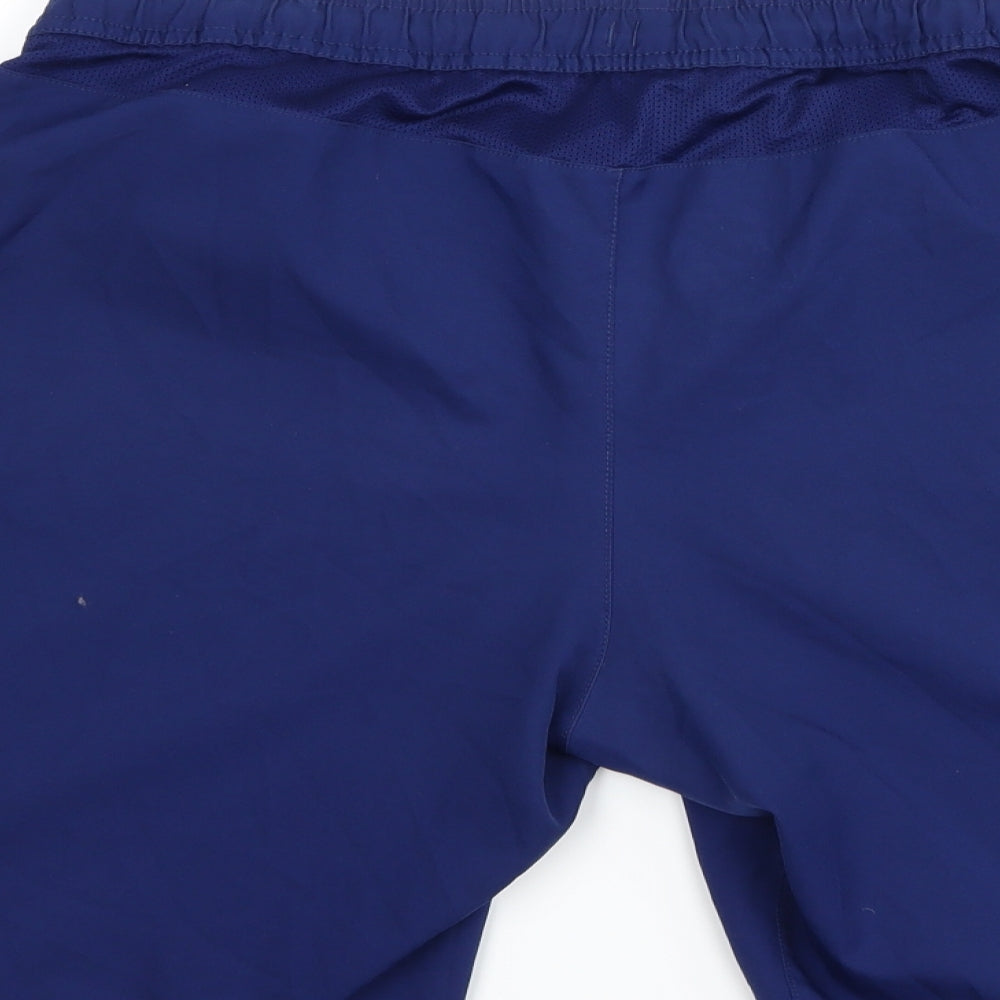 Nike Mens Blue   Sweat Shorts Size L - Barcelona FC
