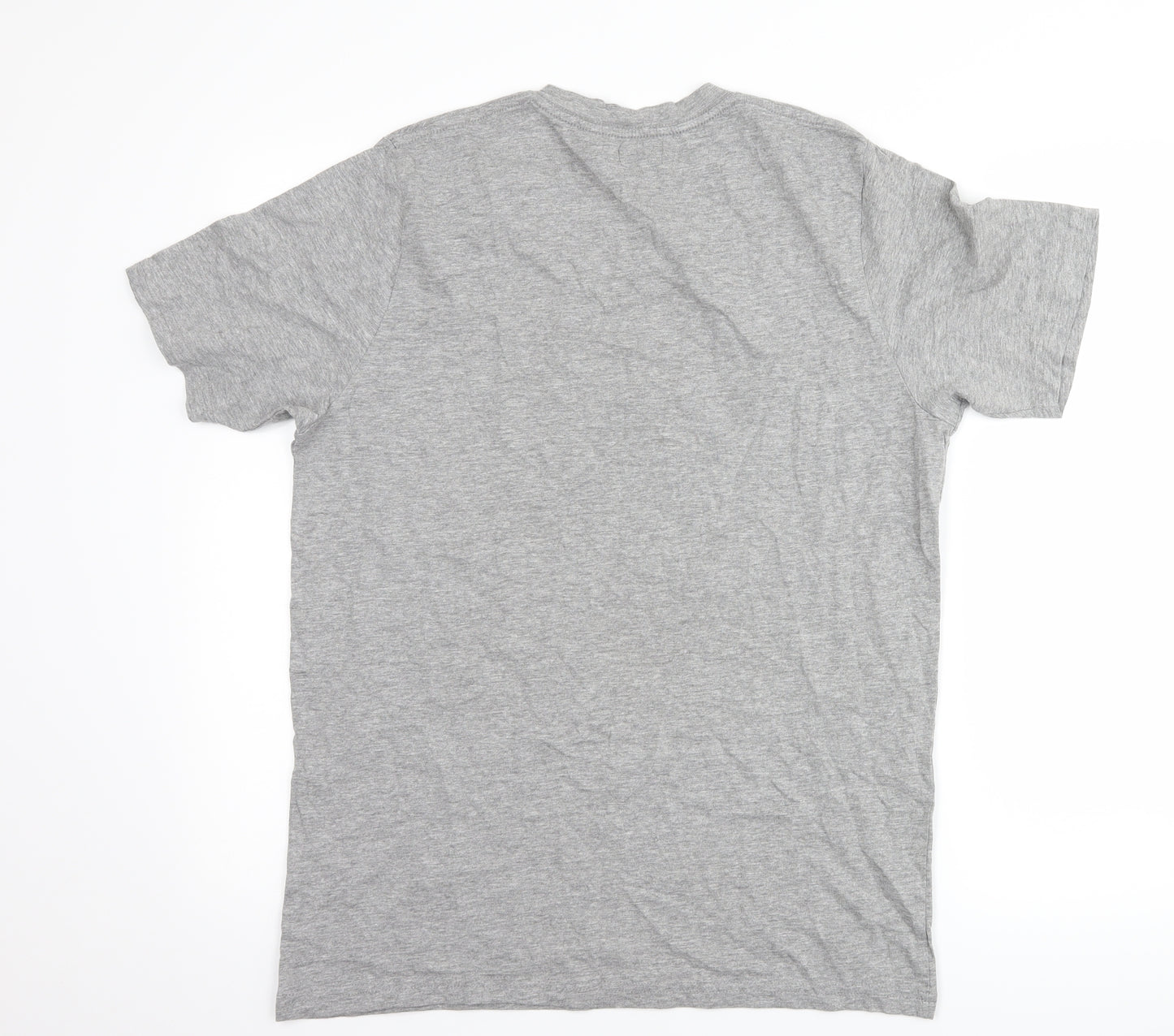 Avenue Mens Grey    T-Shirt Size M  - christmas sloth