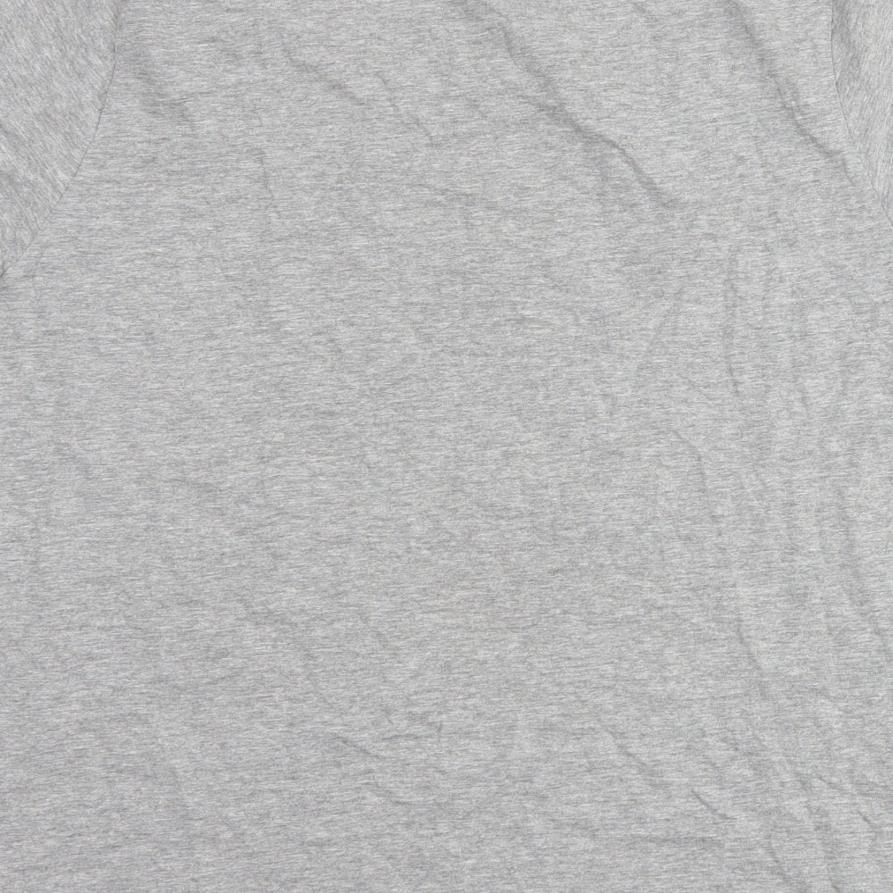 Avenue Mens Grey    T-Shirt Size M  - christmas sloth