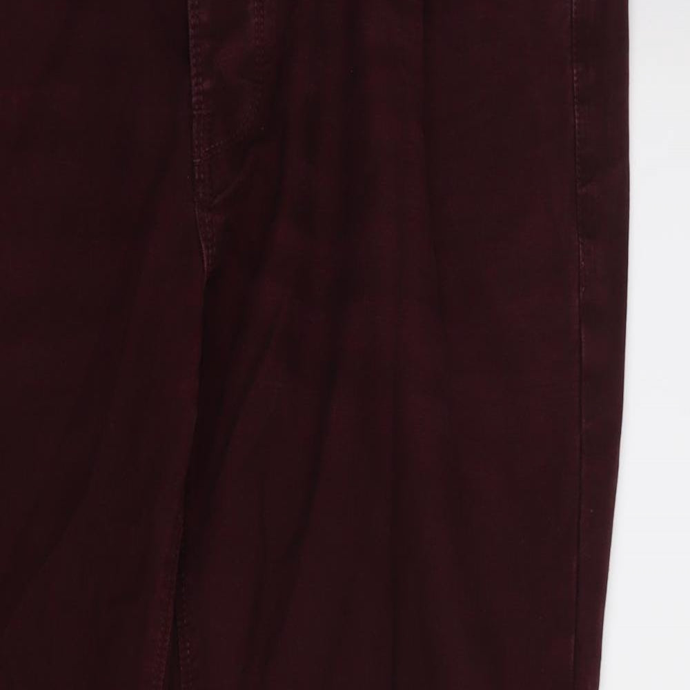 NEXT Mens Purple  Denim Straight Jeans Size 34 L29 in