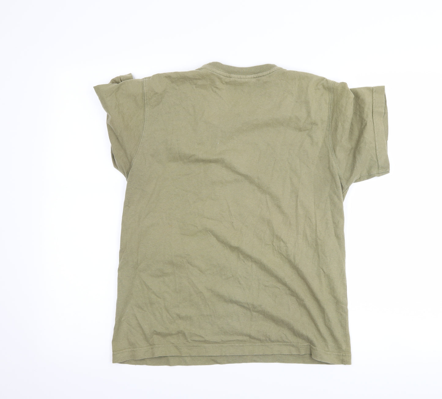 street gear Boys Green   Basic T-Shirt Size 10-11 Years  - skull graphic
