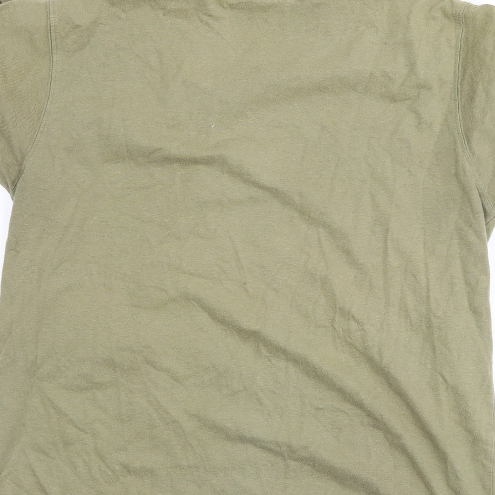 street gear Boys Green   Basic T-Shirt Size 10-11 Years  - skull graphic