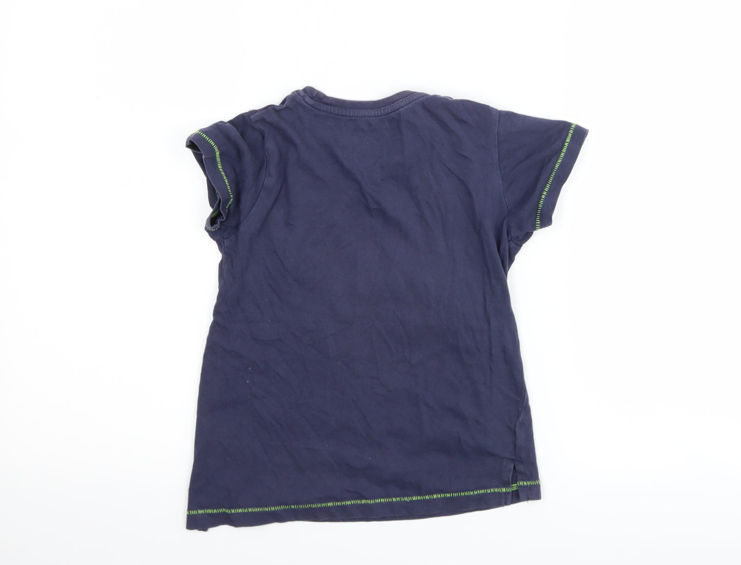 Matalan Boys Blue   Basic T-Shirt Size 6 Years  - dude patrol