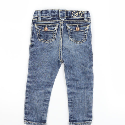 Gap Baby Blue  Denim Capri Jeans Size 18-24 Months