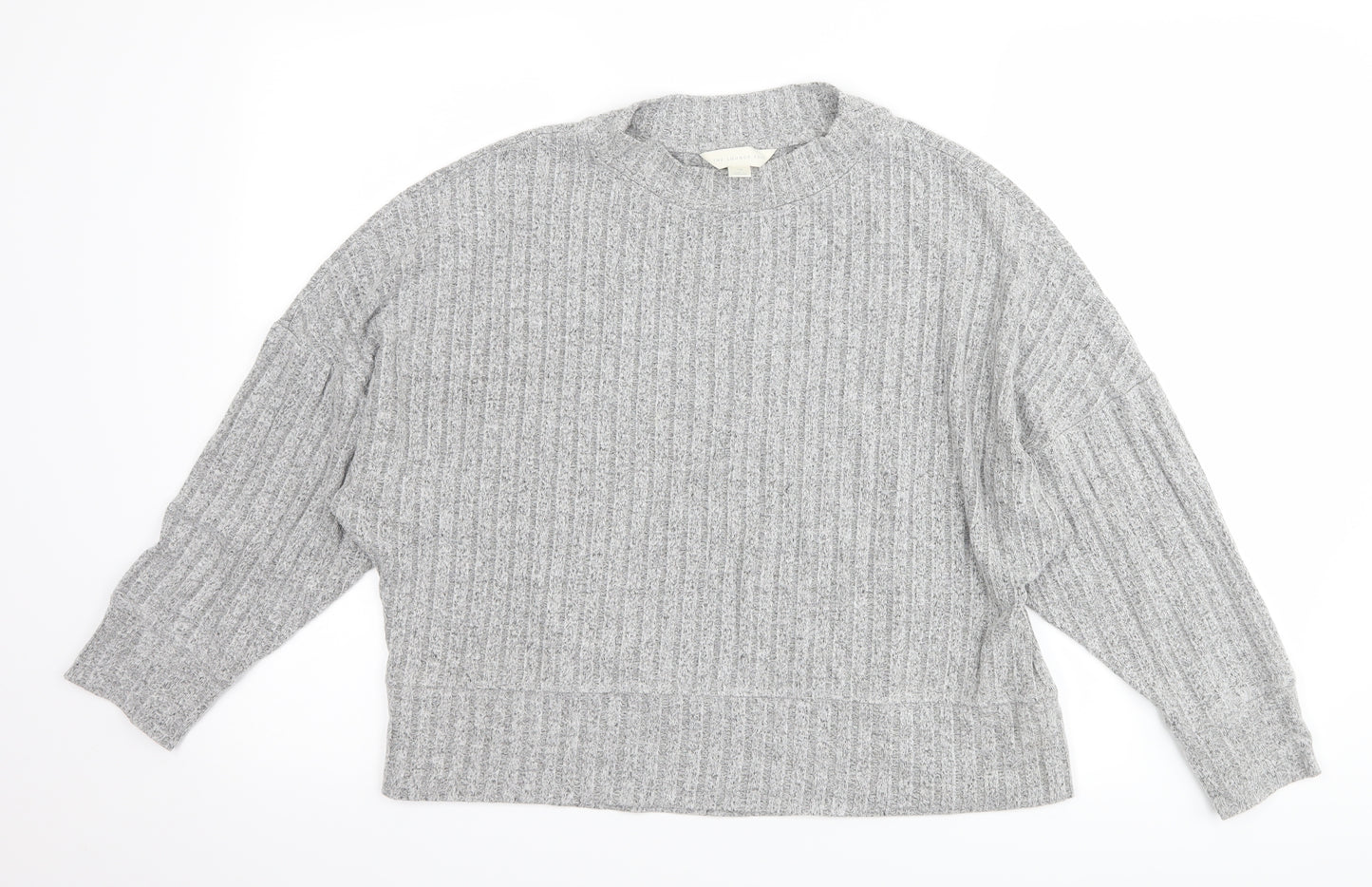 Marks and Spencer Womens Grey   Basic T-Shirt Size 10