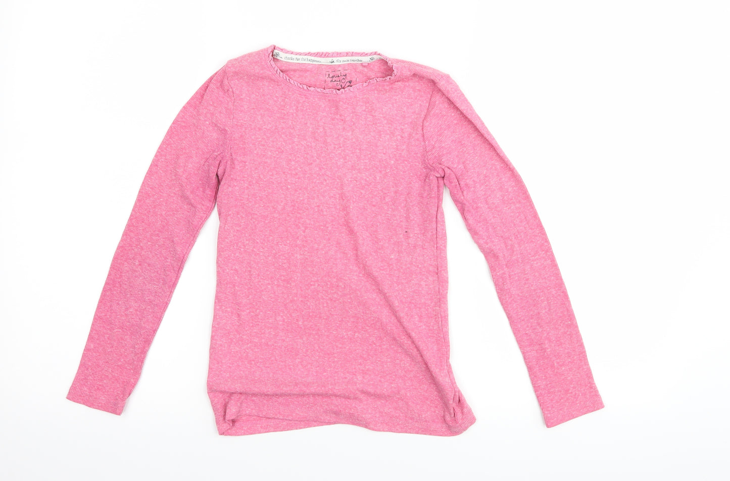 NEXT Girls Pink   Basic T-Shirt Size 8 Years