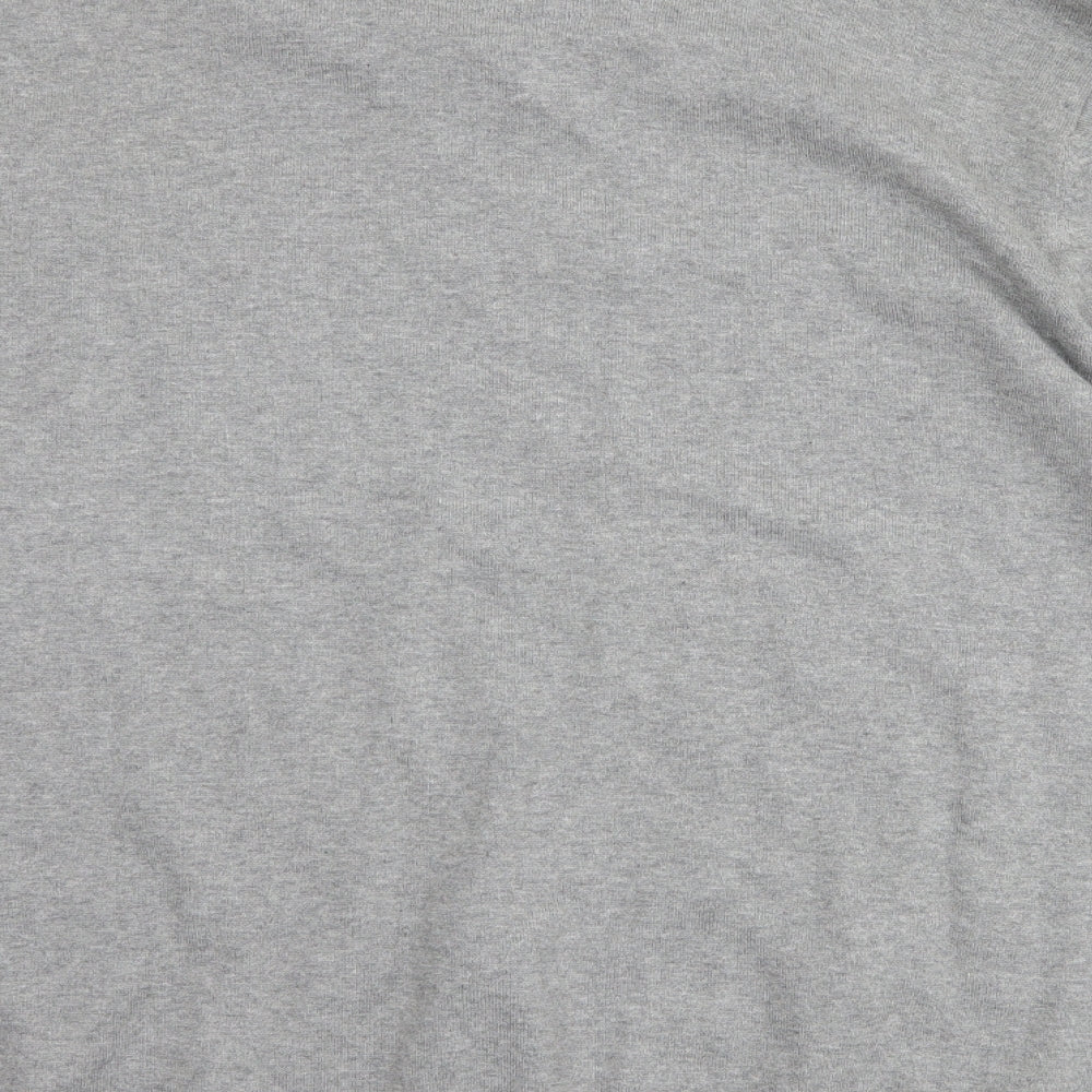 Autograph Mens Grey Check  Pullover Jumper Size XL