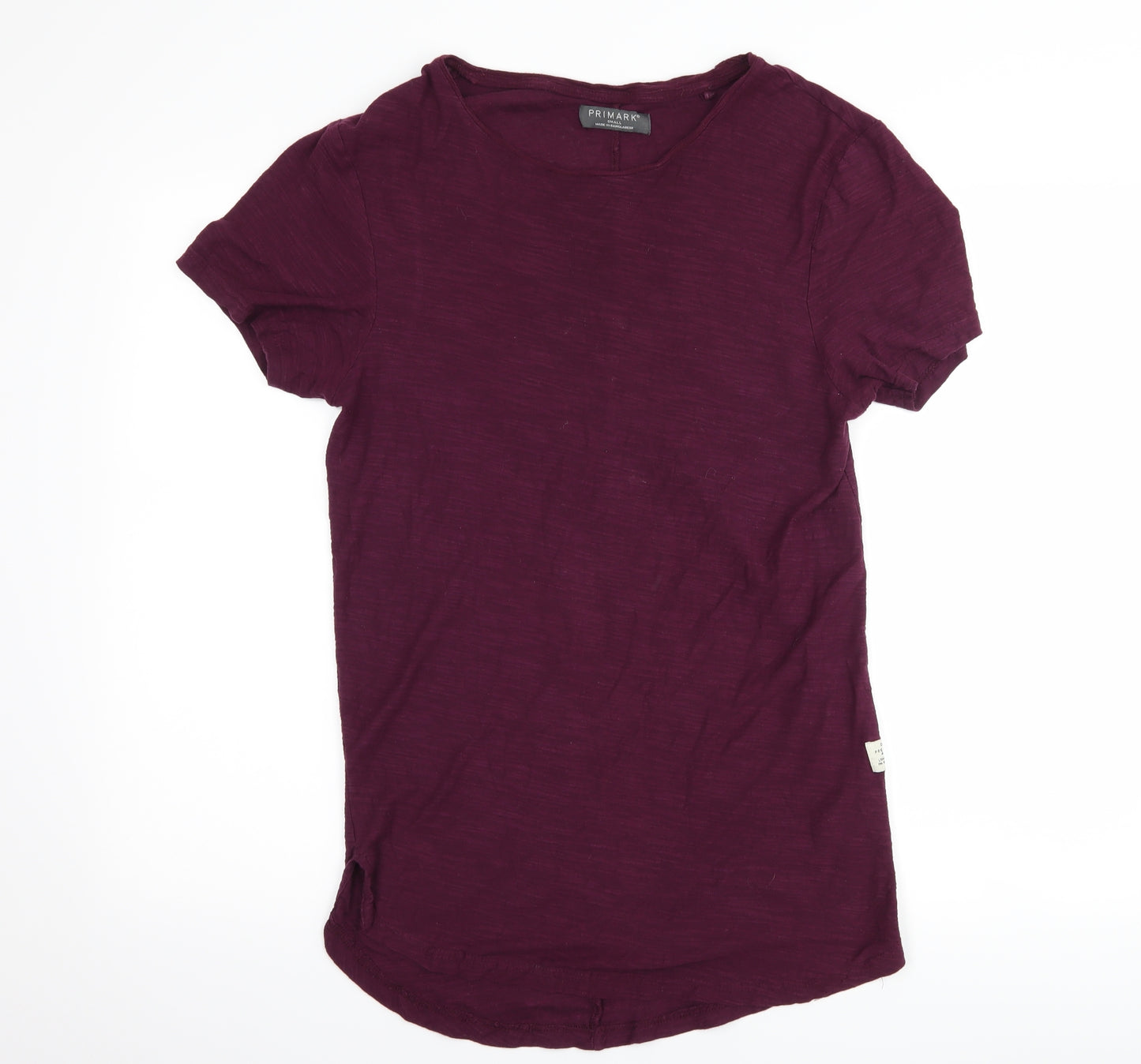 Primark Mens Purple    T-Shirt Size S