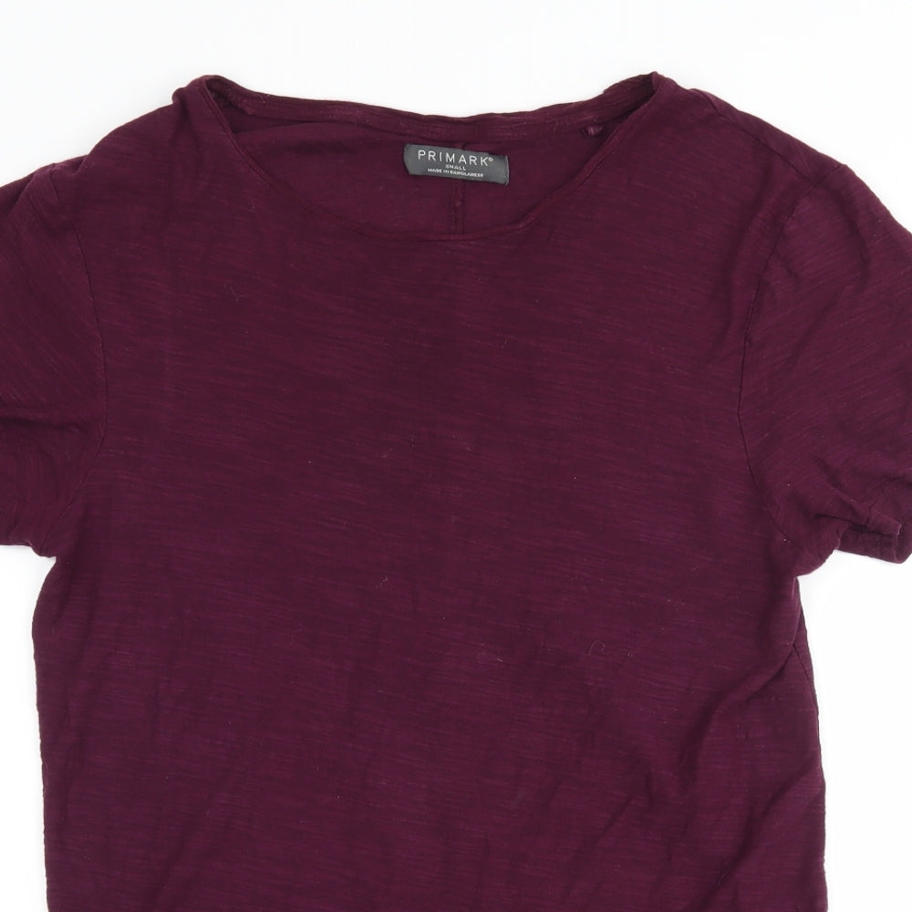 Primark Mens Purple    T-Shirt Size S