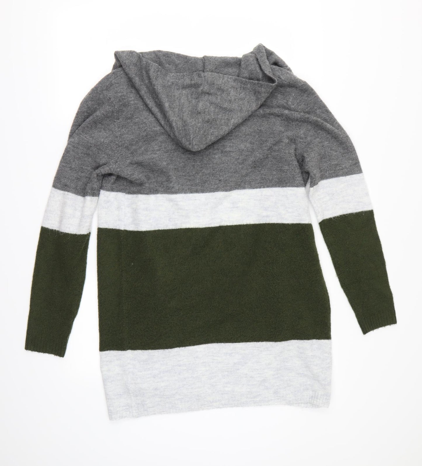 TU Womens Multicoloured Striped  Cardigan Jumper Size 10