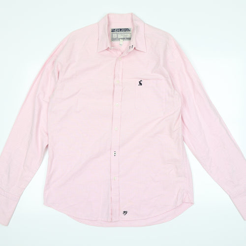 Tom Joule Mens Pink Pinstripe   Dress Shirt Size M
