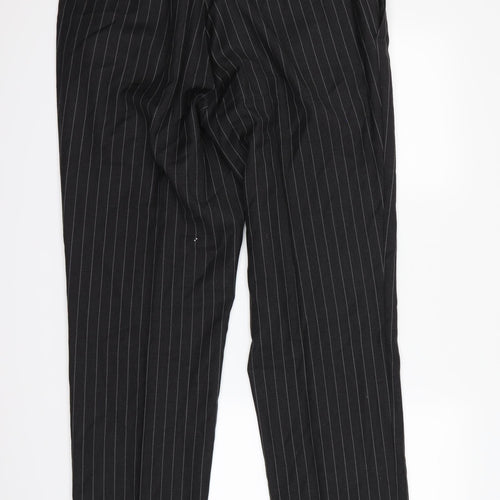 Preworn Mens Black   Dress Pants Trousers Size S L31 in