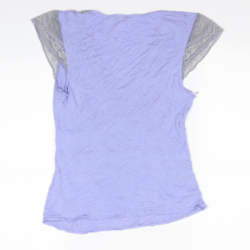orcanta Womens Purple   Basic T-Shirt Size M