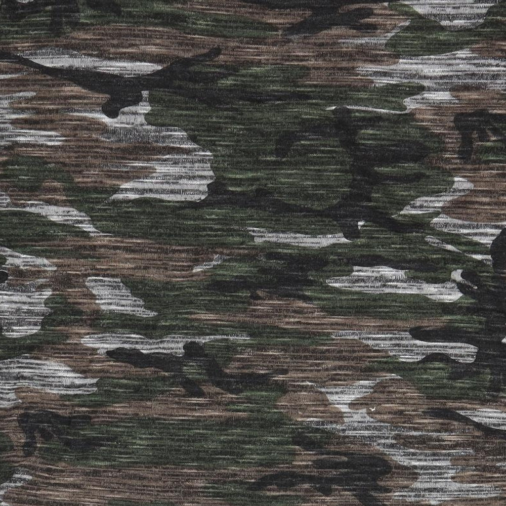 Missi Womens Multicoloured Camouflage  Basic T-Shirt Size S