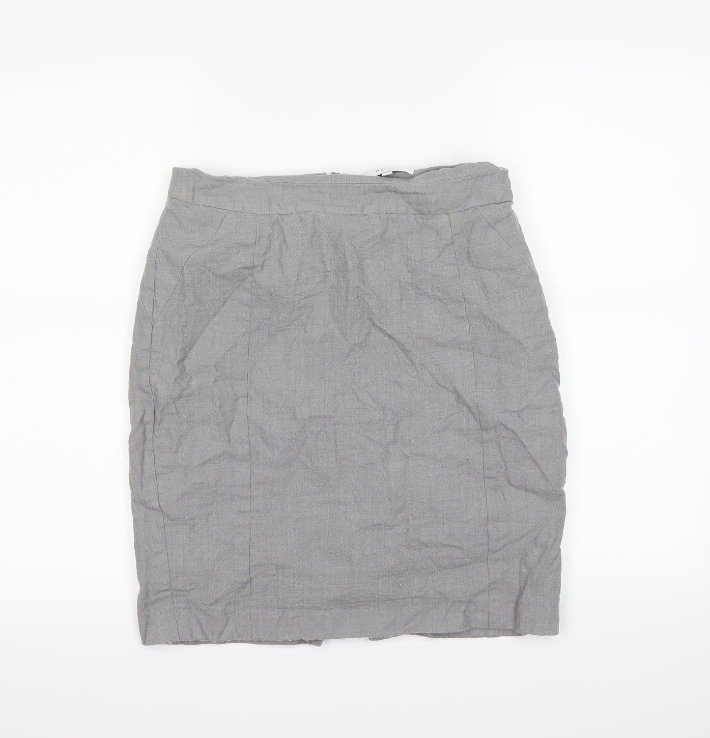 Reiss Womens Grey   Mini Skirt Size 12