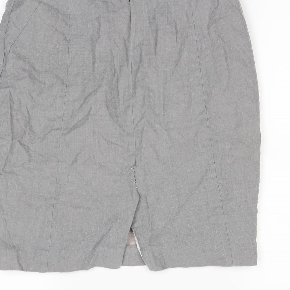 Reiss Womens Grey   Mini Skirt Size 12