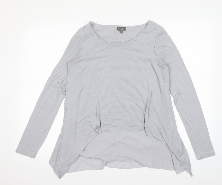 Phase Eight Womens Grey Pullover Sweatshirt Size 8