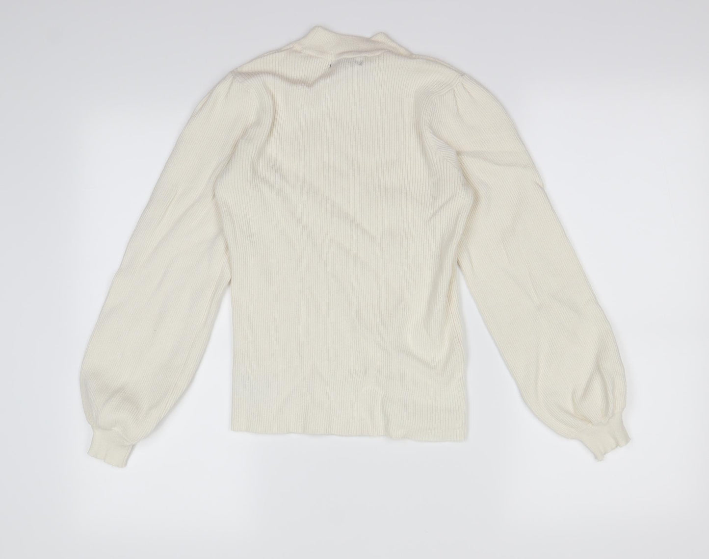 F&F Womens Yellow   Pullover Jumper Size 12