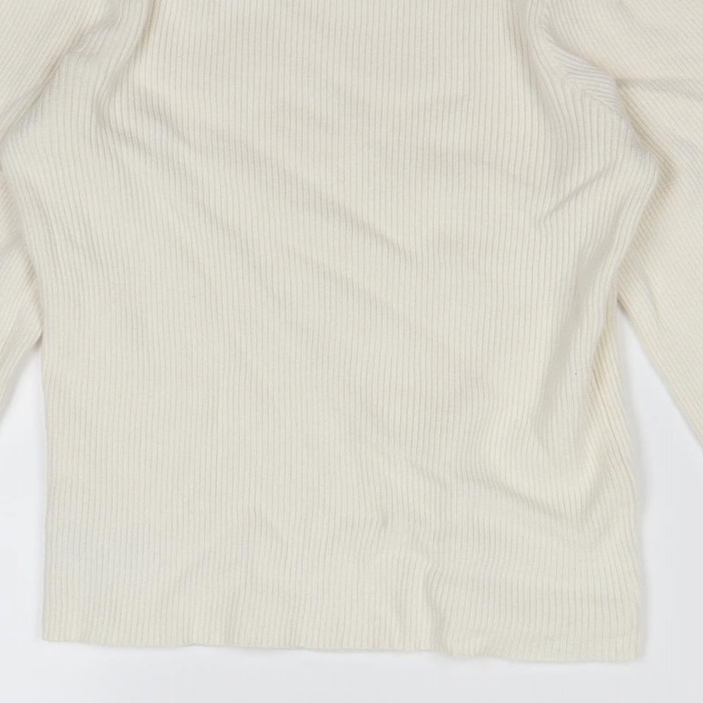F&F Womens Yellow   Pullover Jumper Size 12