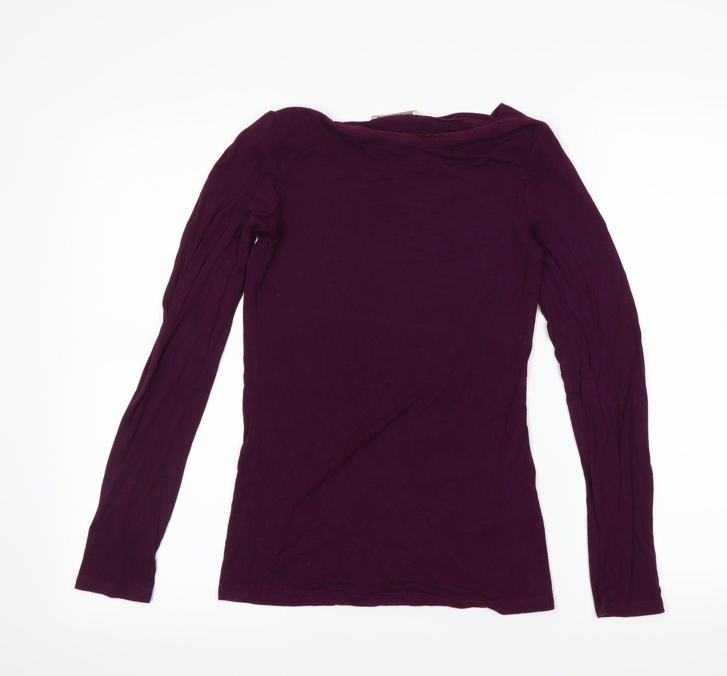 Oasis Womens Purple   Basic T-Shirt Size XS