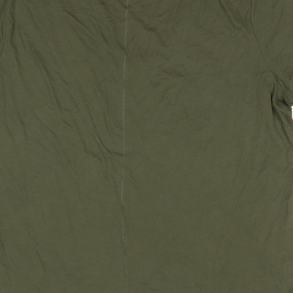M&S  Womens Green   Basic T-Shirt Size 16