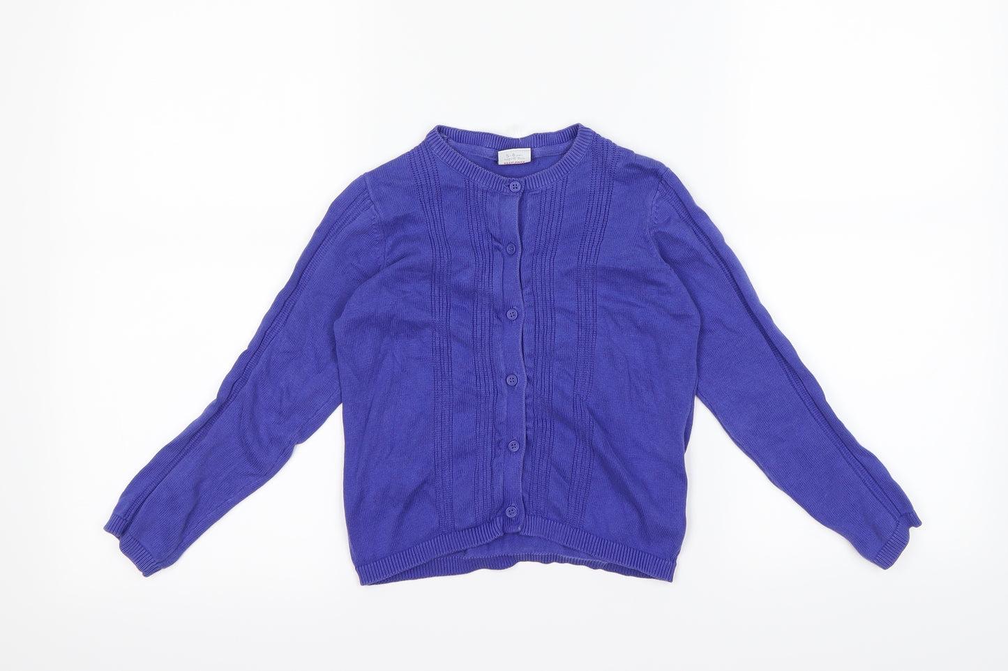 miniclub Girls Blue   Cardigan Jumper Size 5-6 Years
