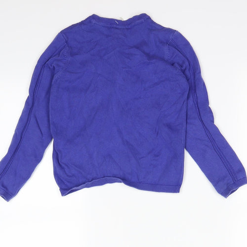 miniclub Girls Blue   Cardigan Jumper Size 5-6 Years