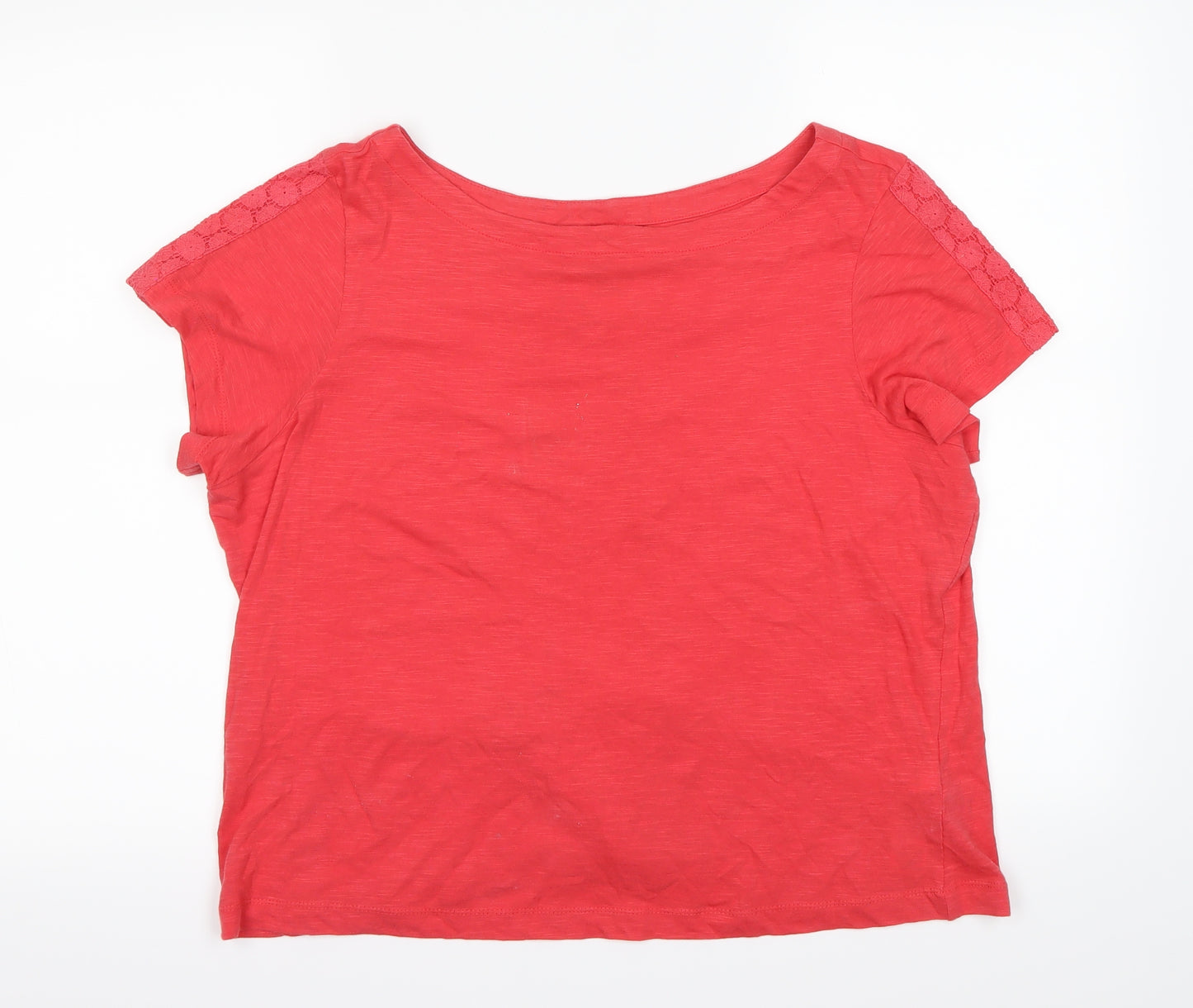 Mistral Womens Red   Basic T-Shirt Size 18